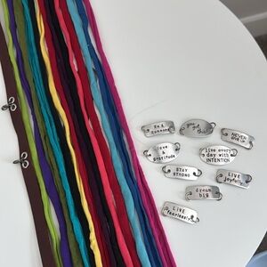 Momentum Jewelry Motivate Wrap 9 Pendant & 15 Wrap Lot